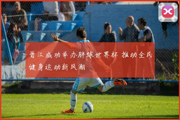晋江成功举办胖球世界杯 推动全民健身运动新风潮